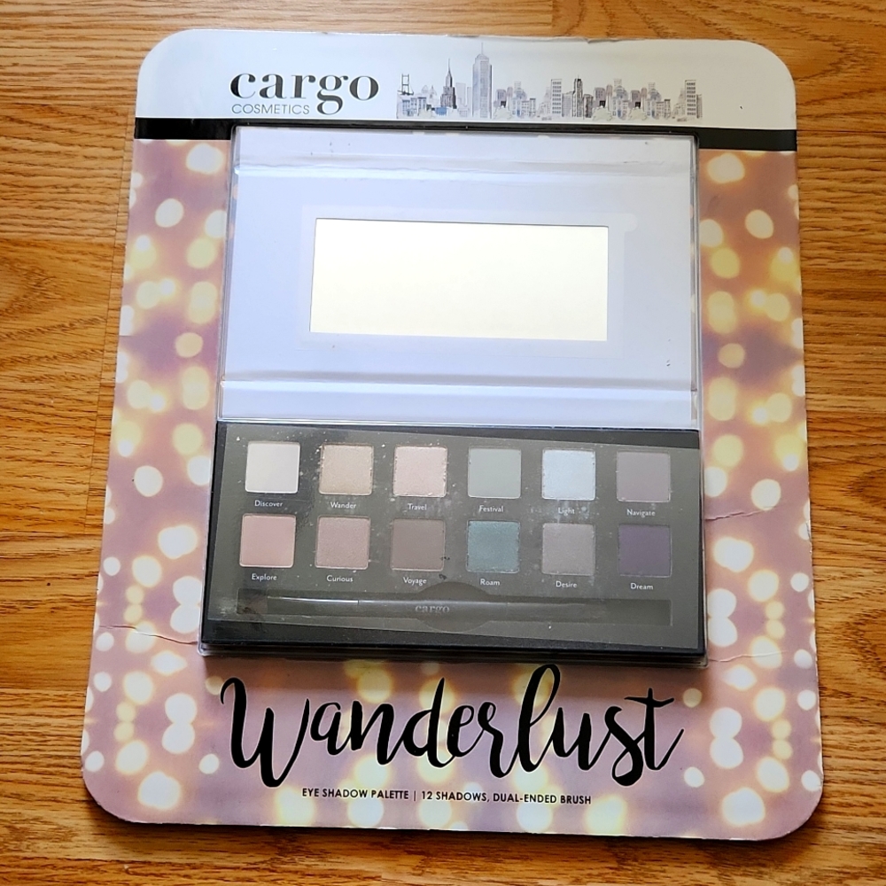 CARGO Wanderlust Eye Shadow Palette. NEW!